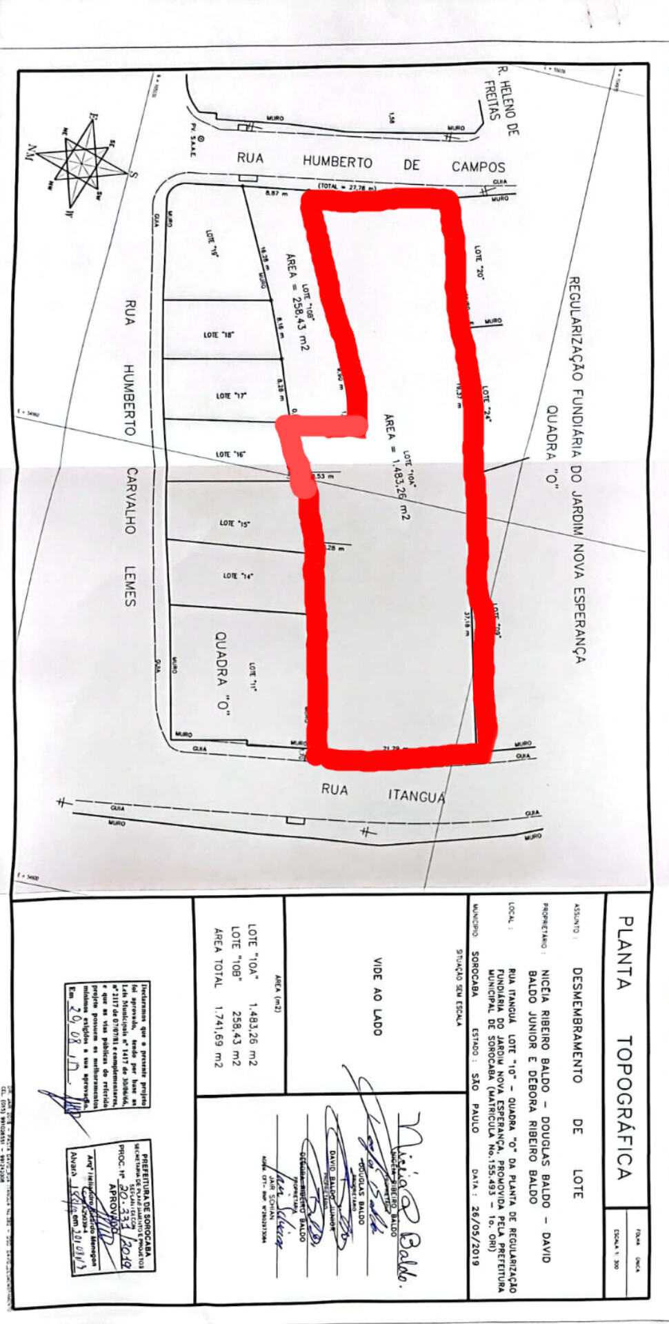 Imagem Terreno à Venda, 1.483 m² em Vila Barão - Sorocaba