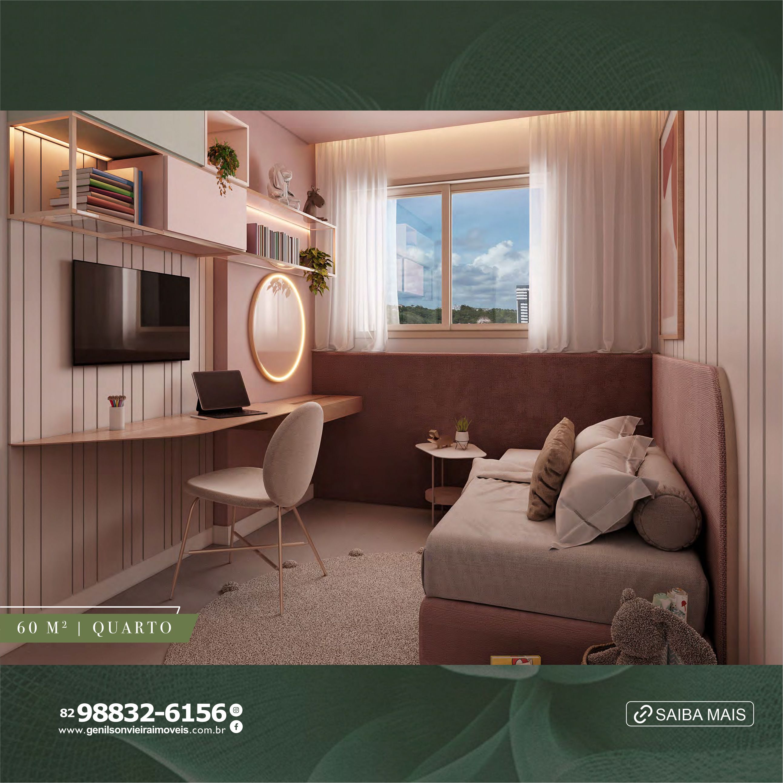 Imagem Apartamento com 2 Quartos à Venda, 59 m²em Cruz das Almas - Maceió