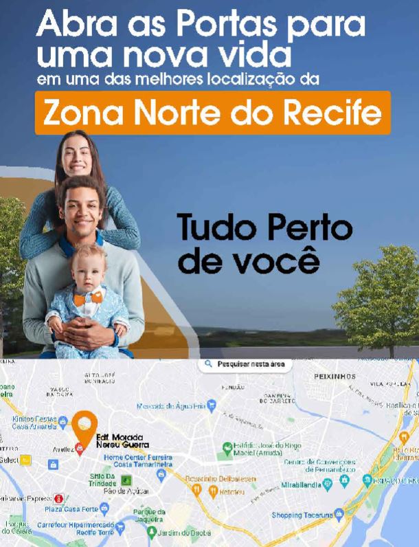 Imagem Apartamento com 2 Quartos à Venda, 56 m² em Casa Amarela - Recife