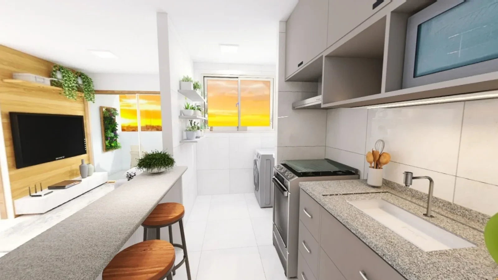 Imagem Apartamento com 2 Quartos à Venda, Locação ou Temporada, 47 m² em Samambaia Sul - Brasília