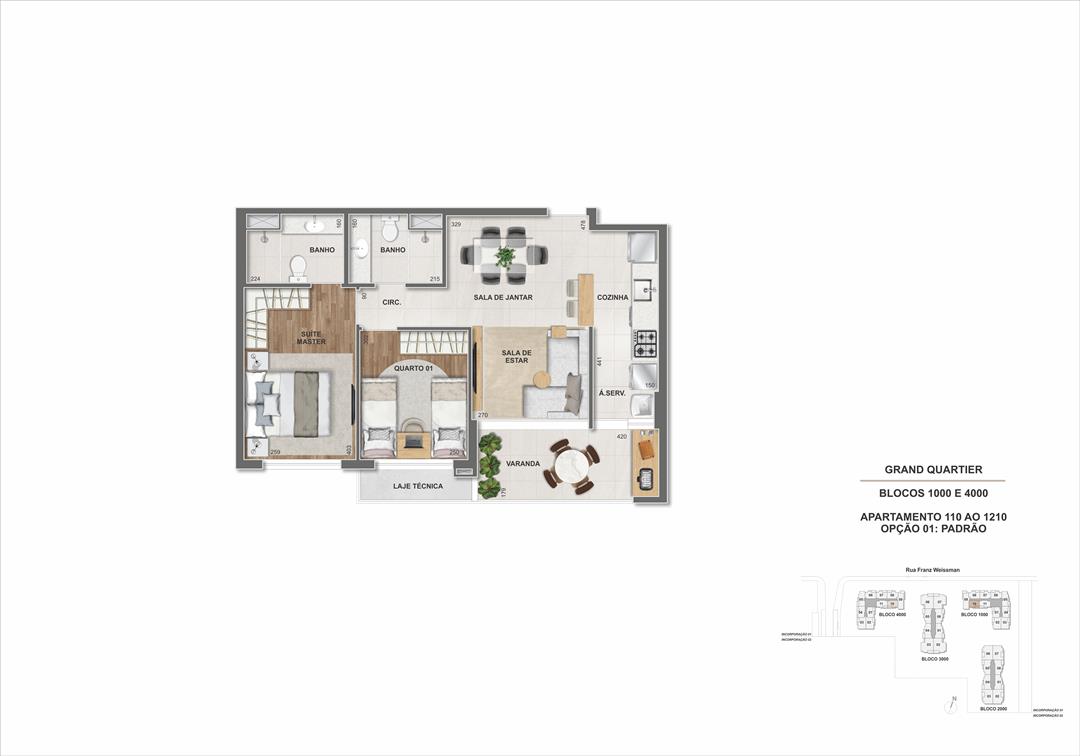 Foto do imóvel: Apartamento com 3 Quartos à Venda, 88 m² em Barra Olímpica - Rio de Janeiro