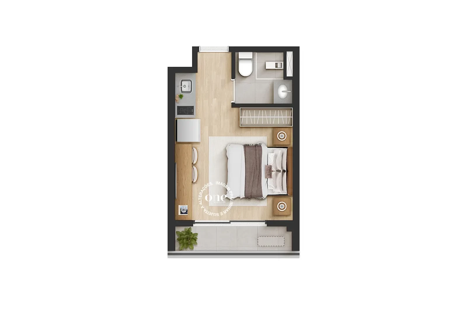 Imagem Studio à Venda, 22 m² em Consolação - São Paulo