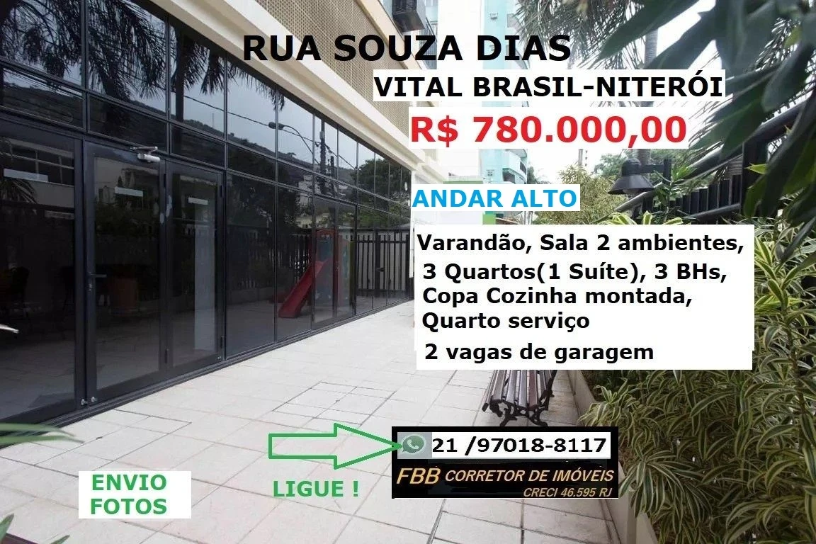 Apartamento com 3 Quartos à Venda, 130 m² em Icaraí - Niterói