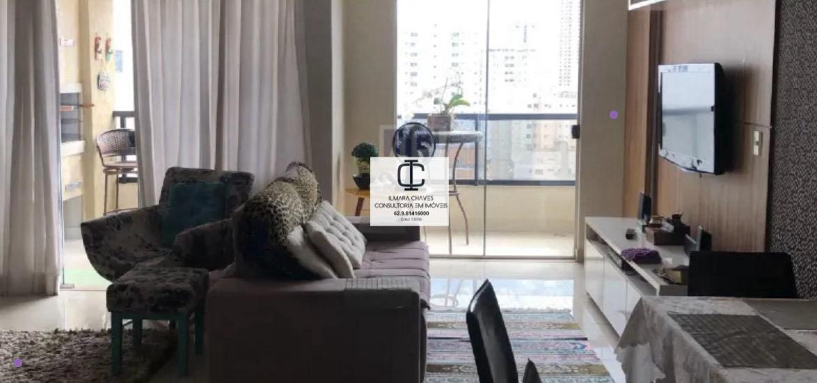 Imagem Apartamento com 3 Quartos à Venda, 113 m²em Setor Oeste - Goiânia