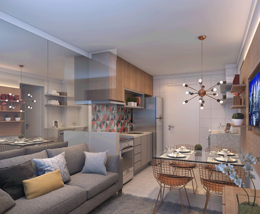 Imagem Apartamento com 2 Quartos à Venda, 33 m² em Vila Socorro - São Paulo