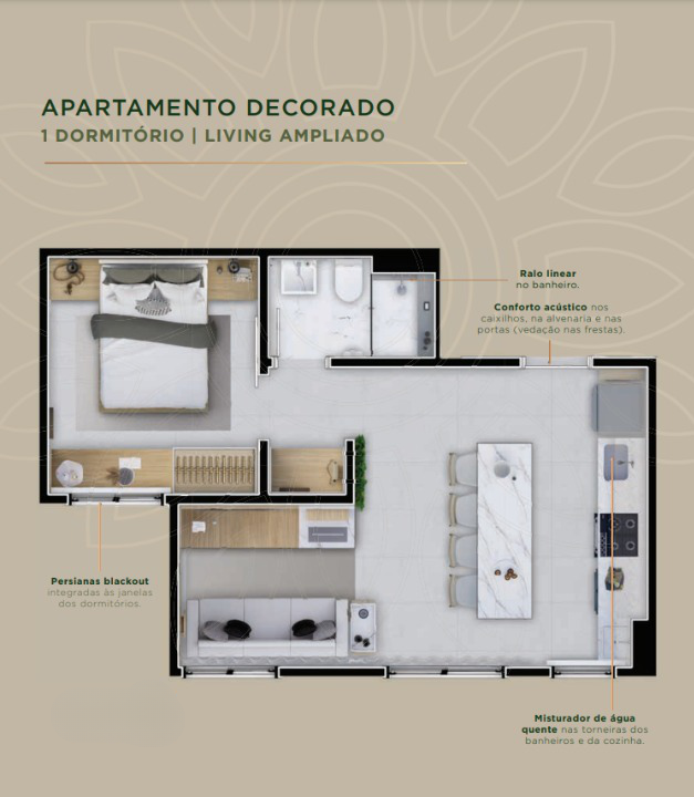 Imagem Apartamento com 2 Quartos à Venda, 35 m²em Jardim Bela Vista - Santo André