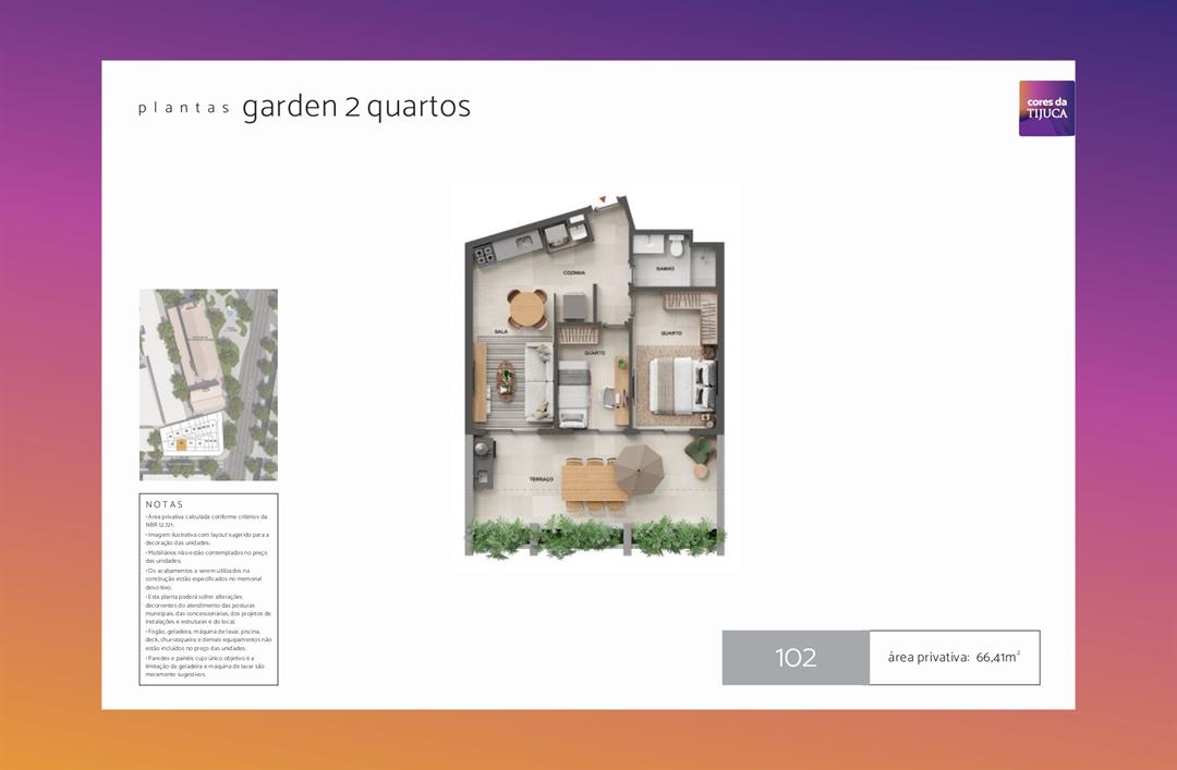 Foto do imóvel: Apartamento com 2 Quartos à Venda, 52 m² em Tijuca - Rio de Janeiro