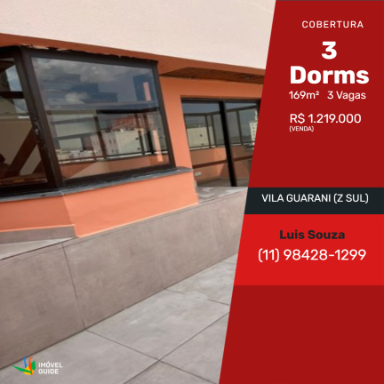 Cobertura com 3 Quartos à Venda,  em Vila Guarani (Z Sul) - São Paulo