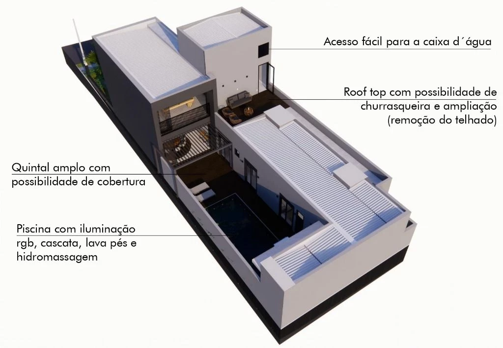 Imagem Sobrado com 4 Quartos à Venda, 250 m² em Residencial Evidências - Indaiatuba