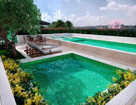 Imagem Apartamento com 3 Quartos à Venda, 61 m² em Vila Rosa - Goiânia