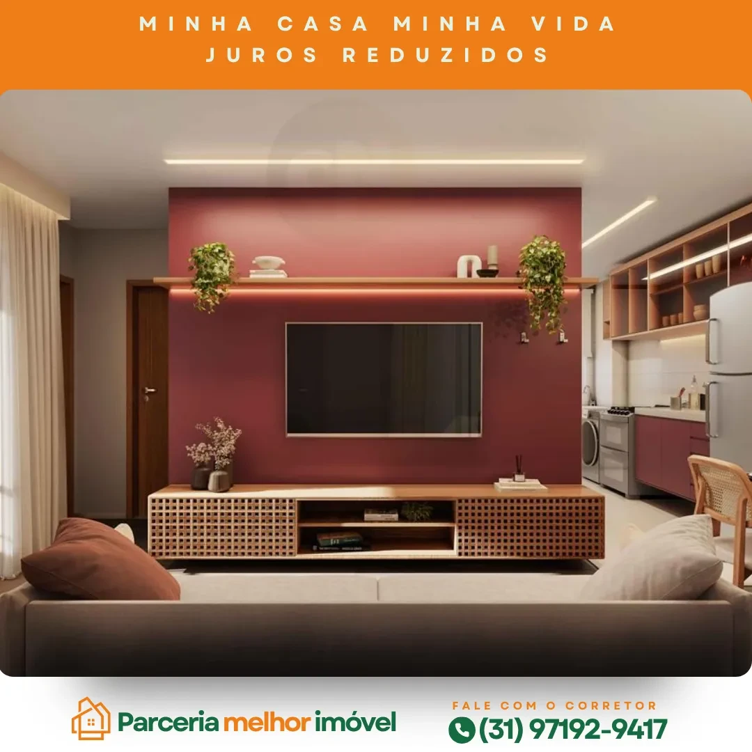 Foto do imóvel: Apartamento com 2 Quartos à Venda, 48 m² em Perobas - Contagem