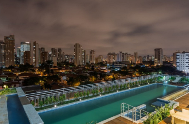 Imagem Apartamento com 1 Quarto para Alugar,  em Cidade Monções - São Paulo