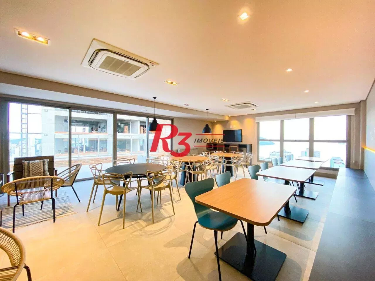 Imagem Apartamento com 1 Quarto à Venda, 60 m² em Aparecida - Santos