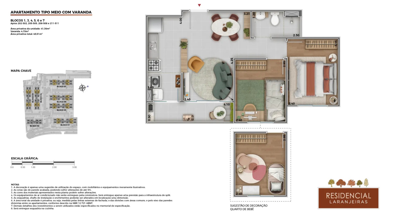 Imagem Apartamento com 2 Quartos à Venda, 46 m² em Campo Grande - Rio de Janeiro