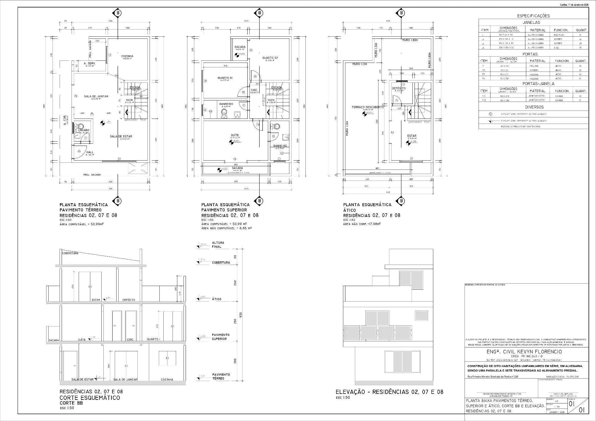 Imagem Casa de Condomínio com 3 Quartos à Venda, 166 m² em Pilarzinho - Curitiba