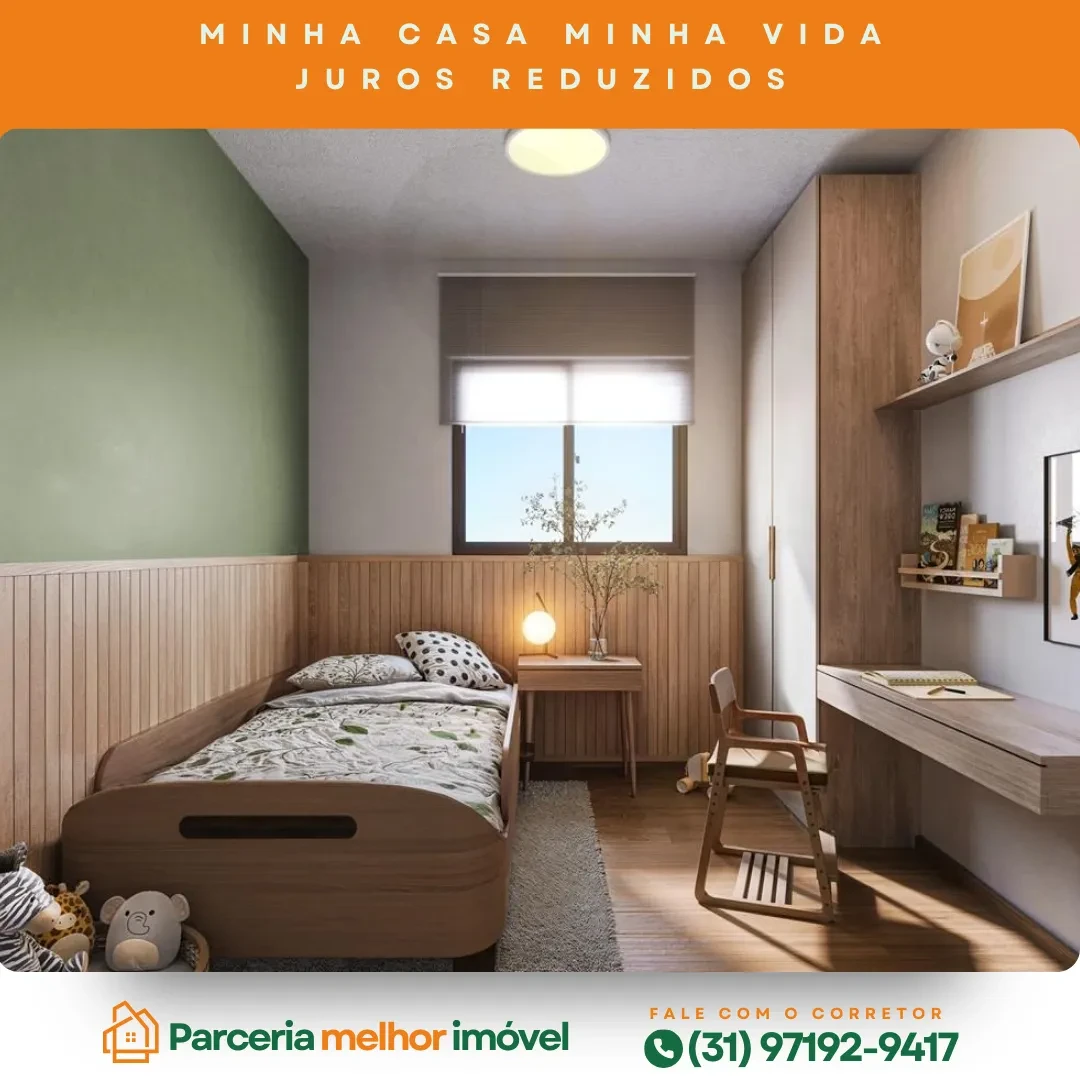 Imagem Apartamento com 2 Quartos à Venda, 42 m² em Perobas - Contagem
