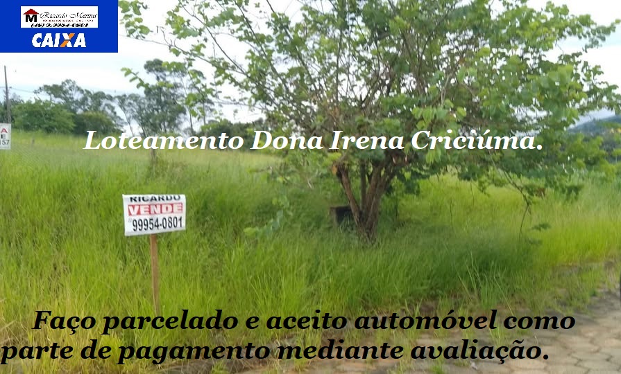 Terreno em Condomínio à Venda, 324 m² em Bosque do Repouso - Criciúma