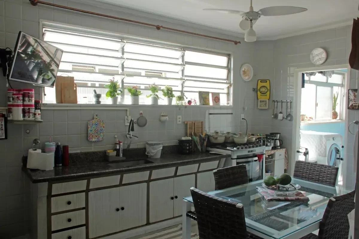 Imagem Apartamento com 3 Quartos para Alugar, 100 m² em Ponta da Praia - Santos