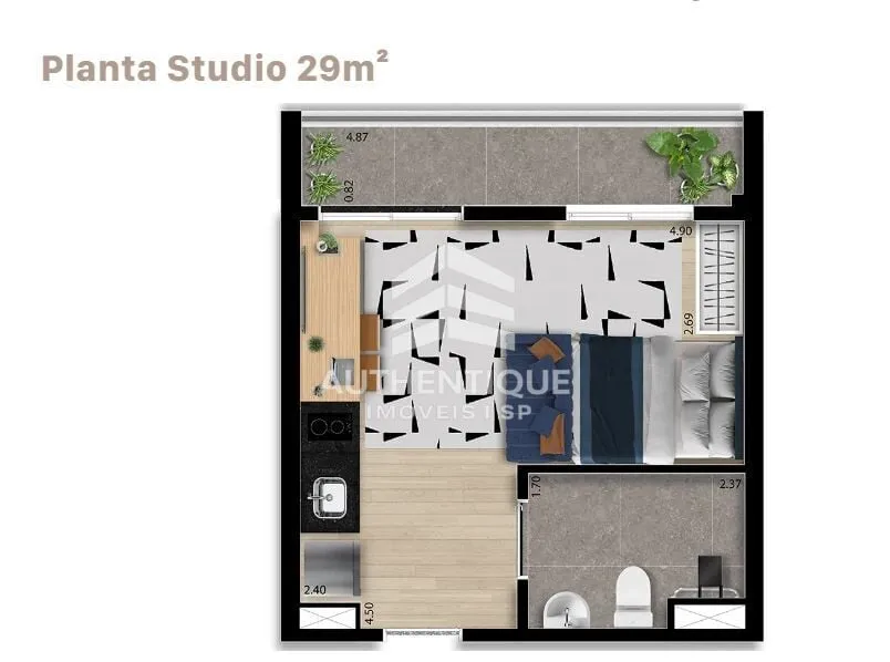Imagem Welconx Vila Olímpia - Apartamento à venda no bairro Vila Olímpia - São Paulo/SP, Zona Sul
