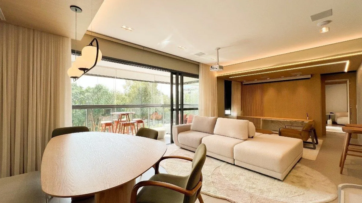 Imagem Apartamento Mobiliado com Suíte e Closet no Jardim Lindóia