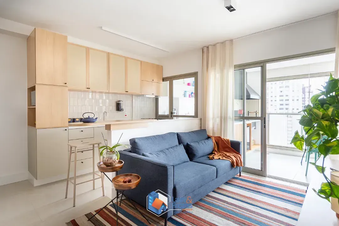 Imagem Apartamento para venda em Vila Madalena com 2 quartos, sendo 1 suíte, 70m²