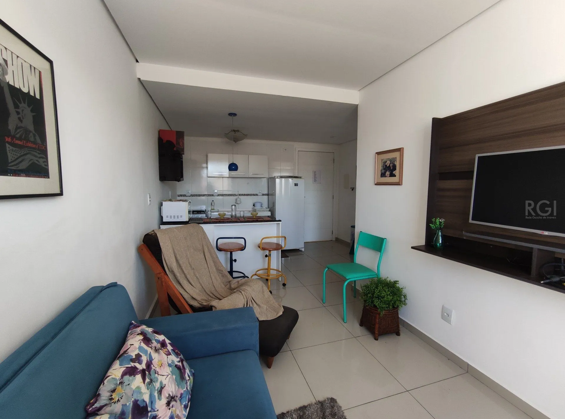 Imagem Apartamento para Venda - 40m², 1 dormitório, 1 vaga - Partenon