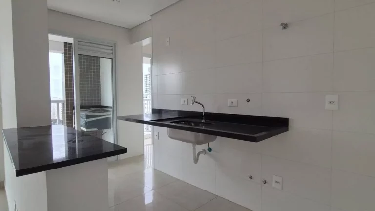 Imagem Excelente Apartamento de 74,46m2 com Vista Mar- Gonzaga