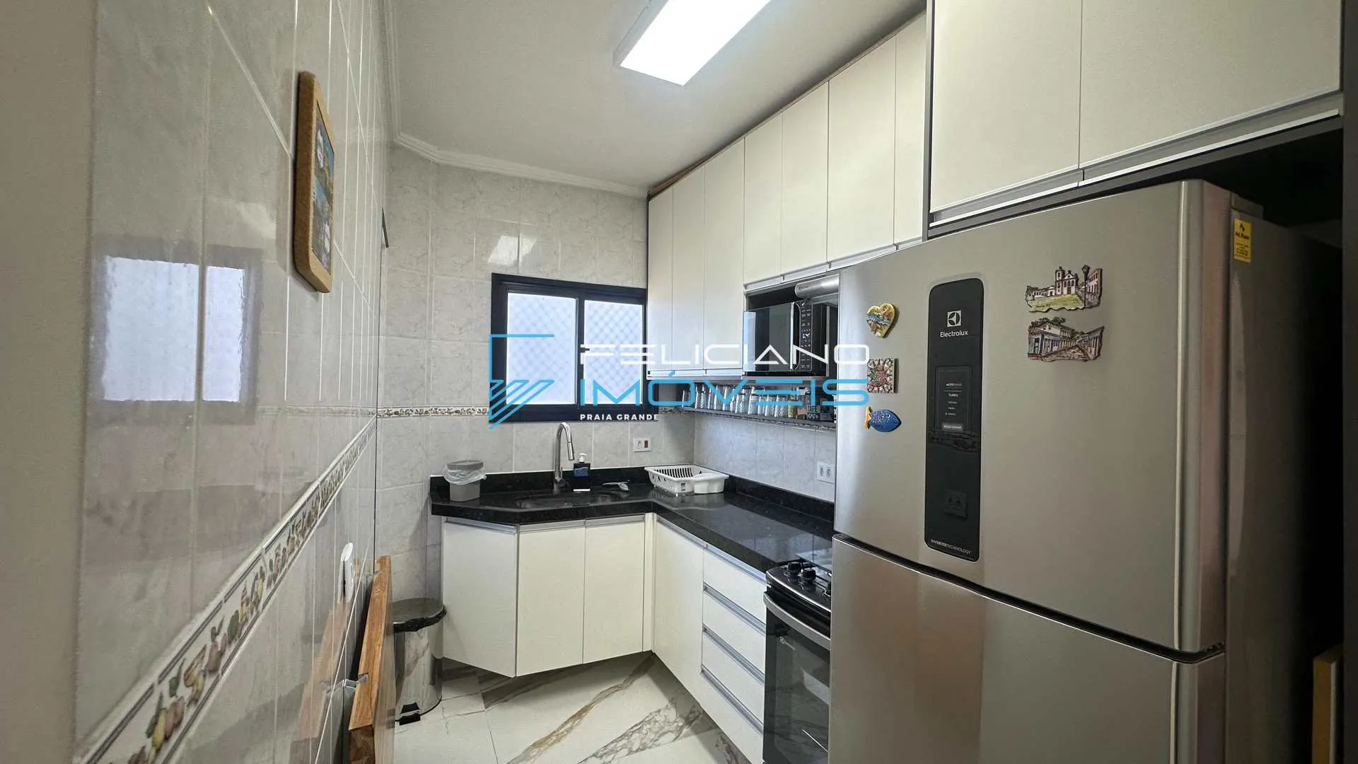 Imagem Apartamento com 2 quartos, Balneário Maracanã, Praia Grande - R$ 450 mil, Cod: 7200