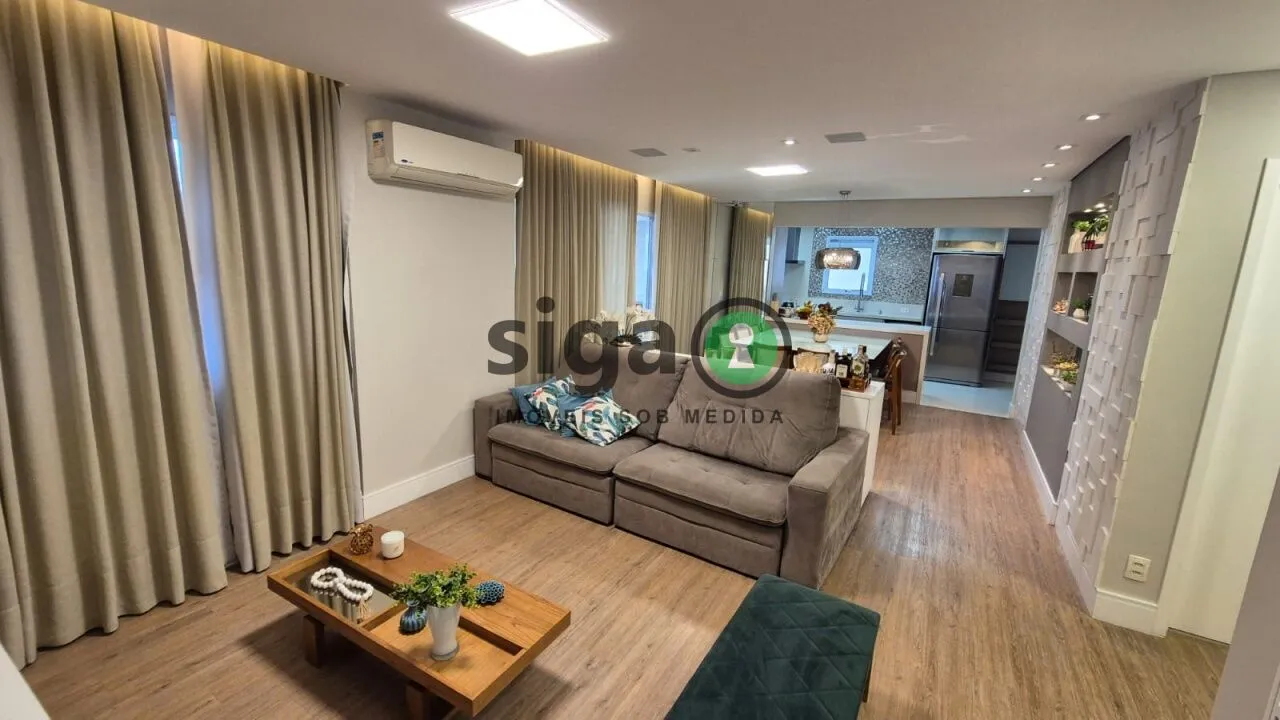 Imagem Apartamento à venda com 136m², 3 quartos sendo 1 Suíte e 2 Vagas fixas.