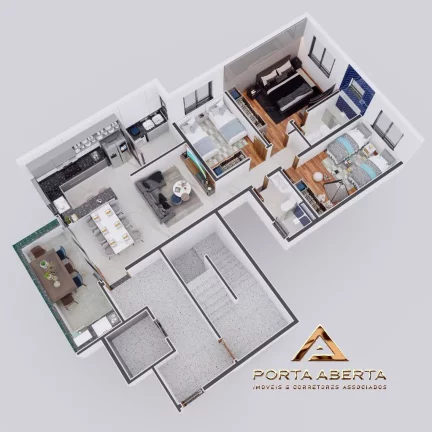Imagem Cobertura 3 Quartos, sendo 1 Suite - Iguaçu - Ipatinga - COD 501
