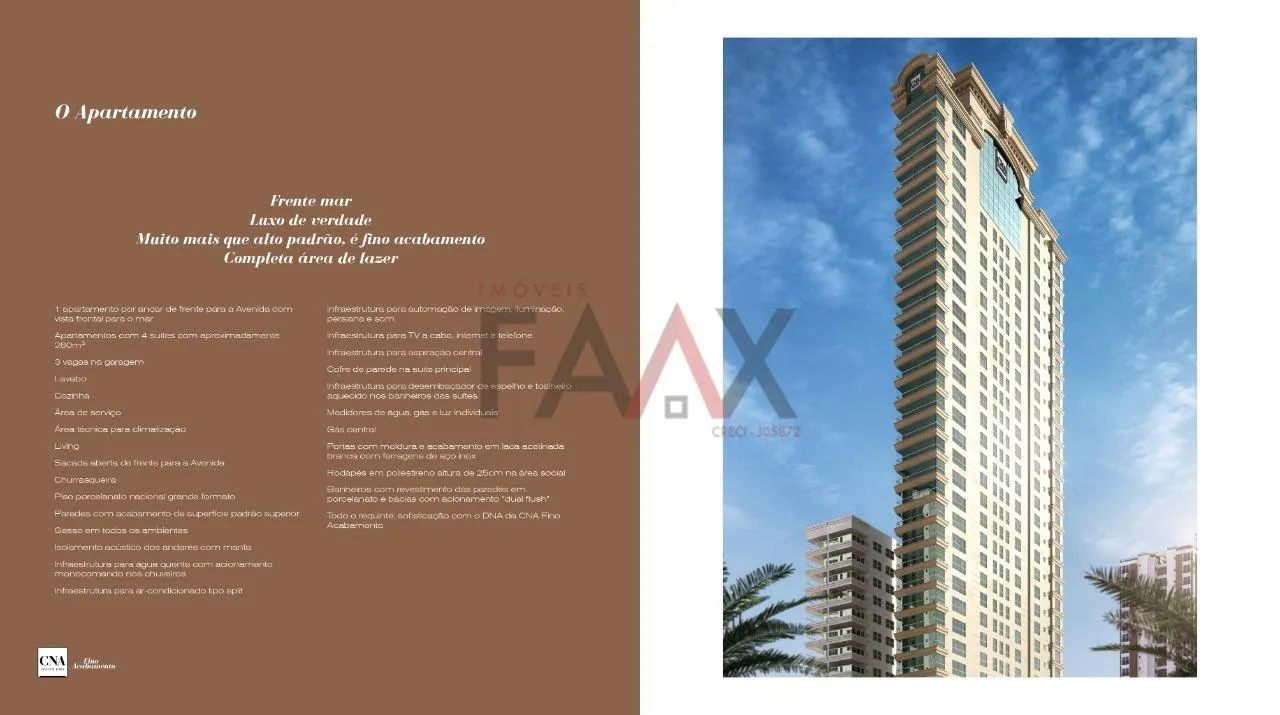 Imagem Apartamento à venda no PALACIO TRIUNFO, CENTRO, ITAPEMA - SC