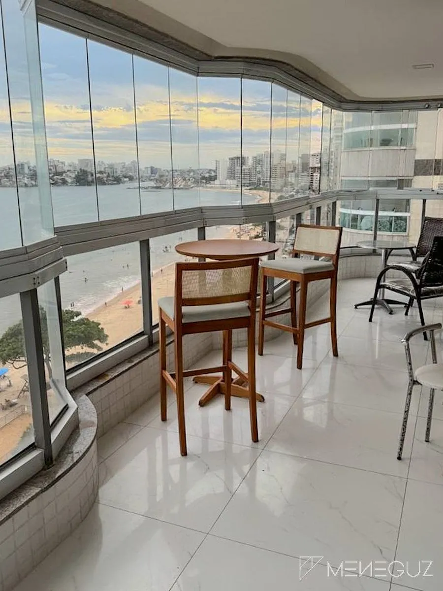 APARTAMENTO 4 SUÍTES - FRENTE TOTAL MAR Praia do Morro em Guarapari
