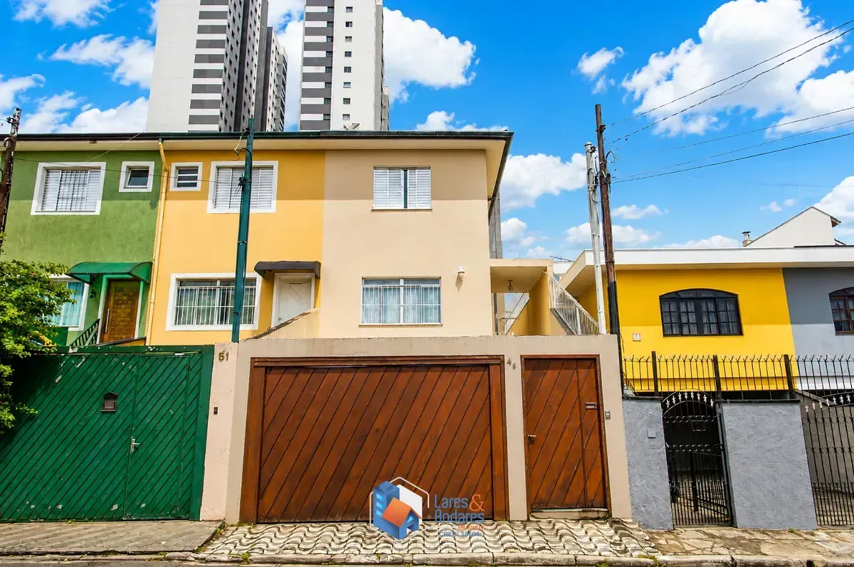 Foto do imóvel Sobrado para venda em Vila Palmeiras com 3 quartos, 137m² em Rua Manuel Justiniano Quintão