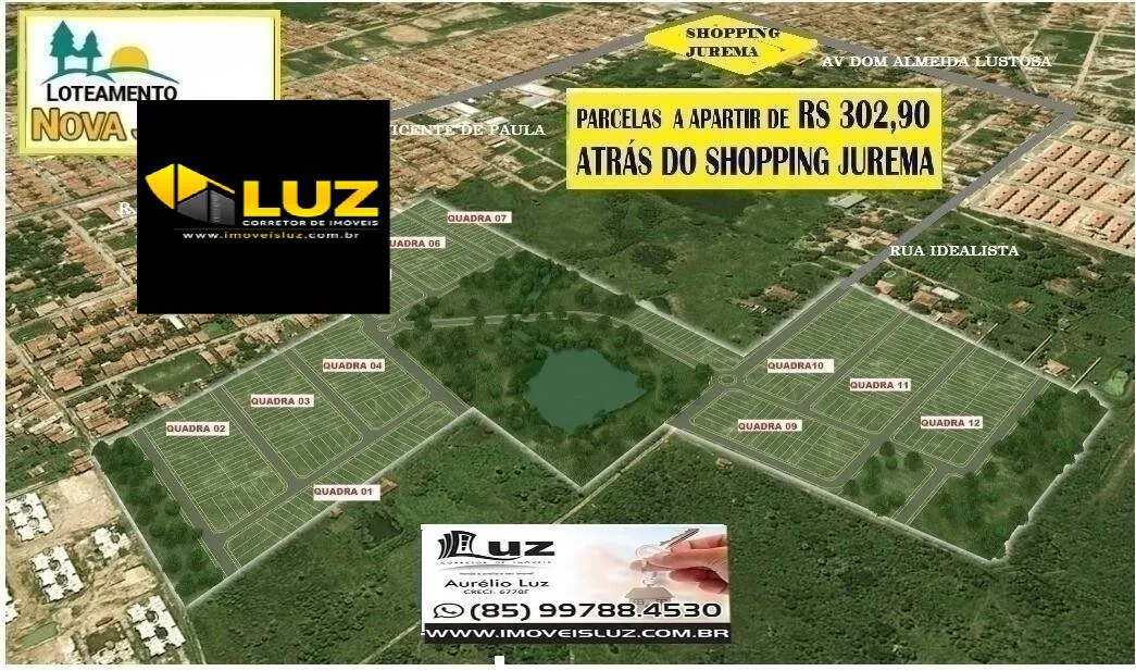 Imagem Loteamento Nova Jurema - Lotes Prontos para Construir