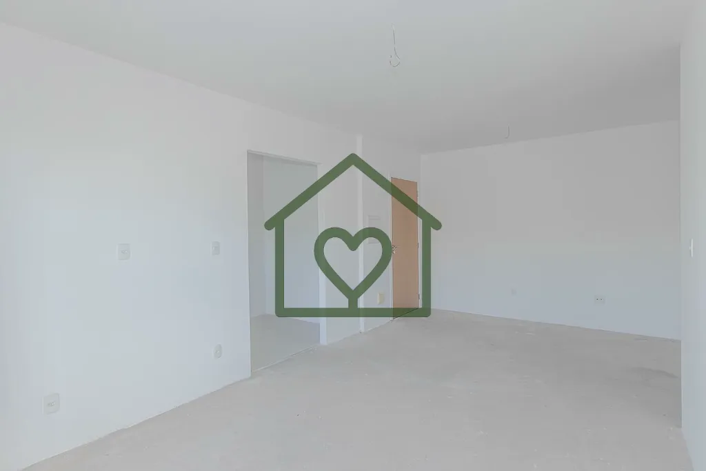 Imagem Apartamento 76,56m² de fundos, com 2 dormitórios sendo 1 suite, banheiro social, cozinha americana...