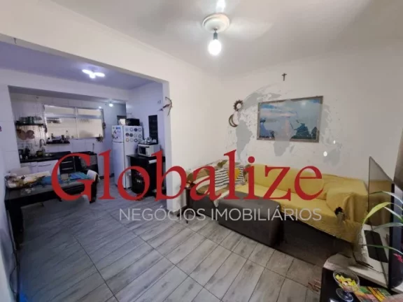 Foto do imóvel Apartamento térreo à venda com 80m², 3 quartos, 1 vaga por R$575.000,00 no Boqueirão em Santos