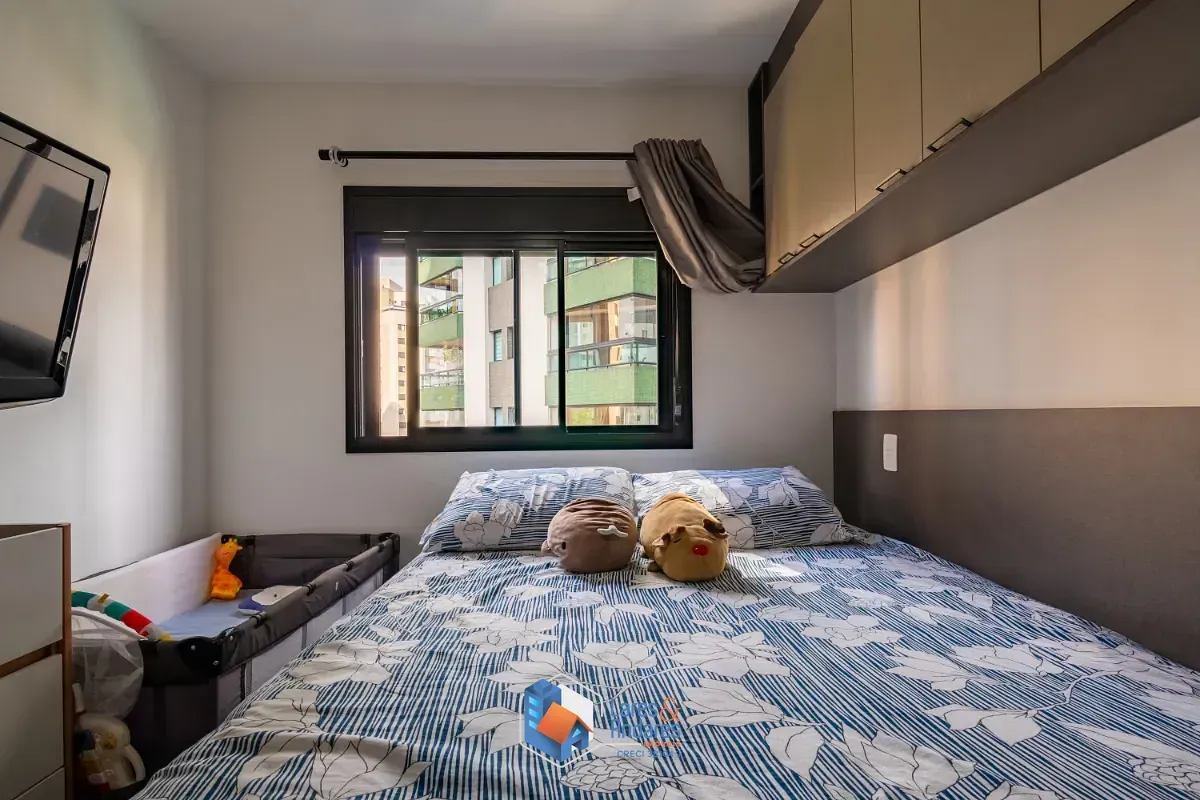 Imagem Apartamento para venda em Chácara Inglesa com 1 quarto, 43m²