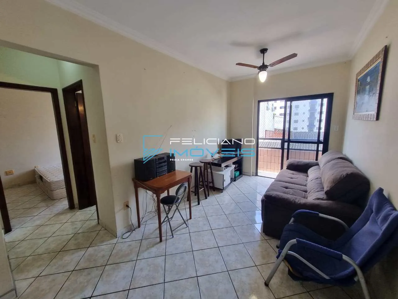 Imagem Apartamento com 1 quarto, Guilhermina, Praia Grande - R$ 315 mil, Cod: 7104