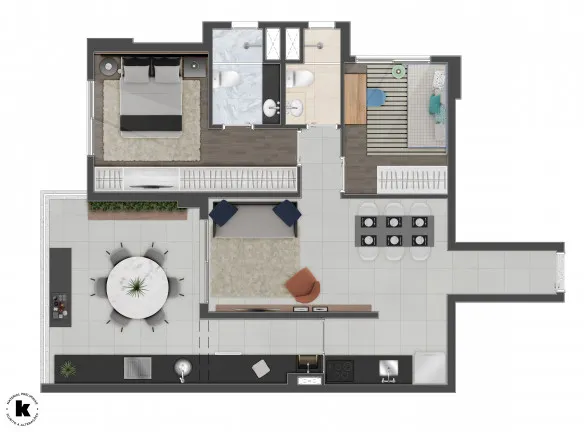 Imagem Apartamento com 2 Quartos à Venda, 115 m² em Cerqueira César - São Paulo