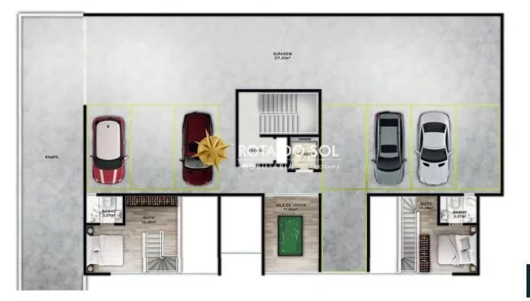 Imagem Via del Mare Apartamento novo à venda 2 suítes Praia de Canto Grande Bombinhas SC