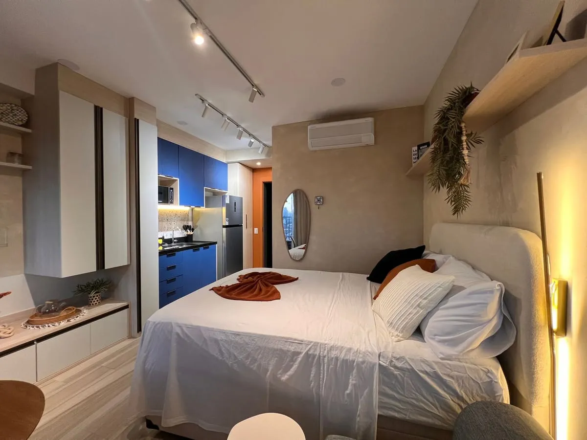 Imagem Apartamento com 1 Quarto para alugar, 25m² - Vila Olímpia