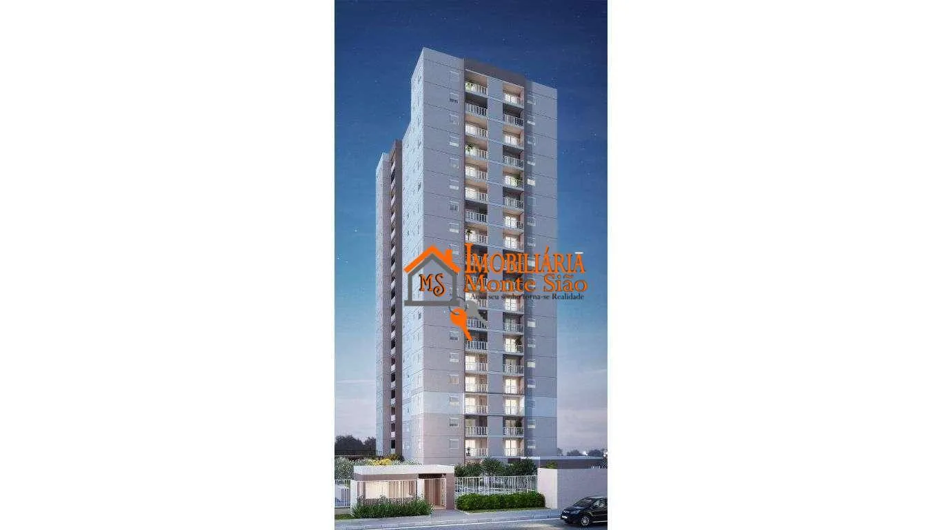 Imagem Apartamento com 2 dormitórios à venda, 55 m² por R$ 447.900,00 - Vila Itapegica - Guarulhos/SP