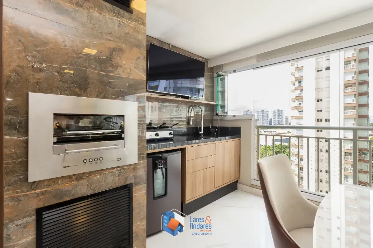 Imagem Apartamento para venda em Vila Anastácio com 3 quartos, sendo 3 suítes, 136m²
