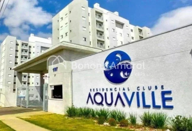 Imagem Apartamento à venda no Condomínio Residencial Acquaville, bairro João Aranha em Paulínia/SP. 

S...