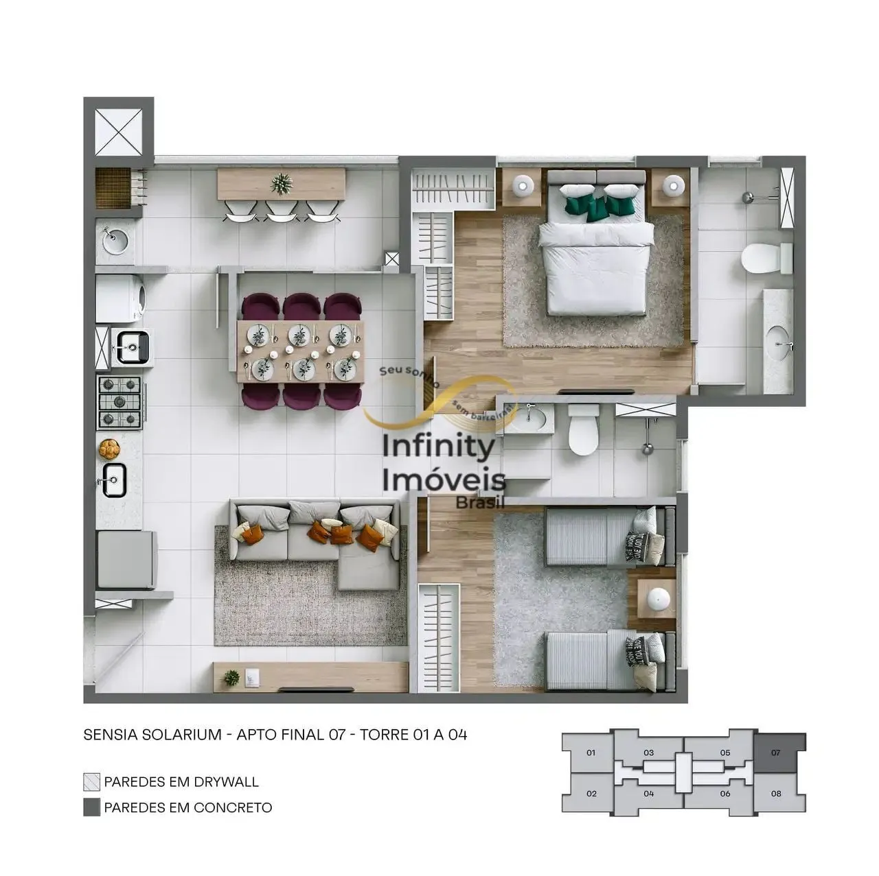 Imagem sensia contagem - Apartamento em Cabral, Contagem/MG