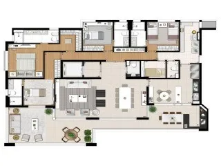 Imagem Inside Park Perdizes, apartamento à venda em Perdizes Sp, apartamento á venda com 4 quartos em Perdizes São Paulo