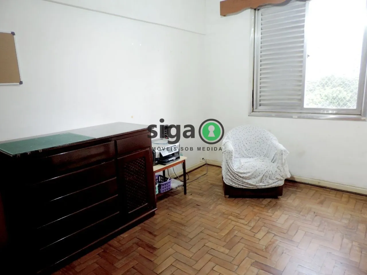 Imagem apartamento semi mobiliado