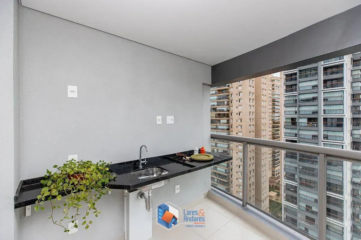 Imagem Apartamento para venda em Jardim das Acácias com 1 quarto, sendo 1 suíte, 48m²