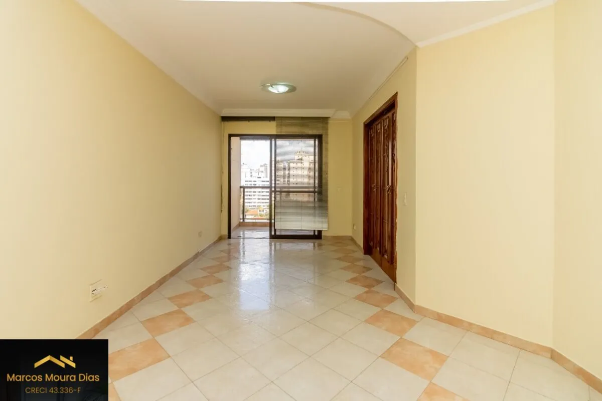 Imagem Apartamento Pompéia 72m², 2 dormitórios (1 suíte) , 2 vagas de garagem, sacada com vista livre