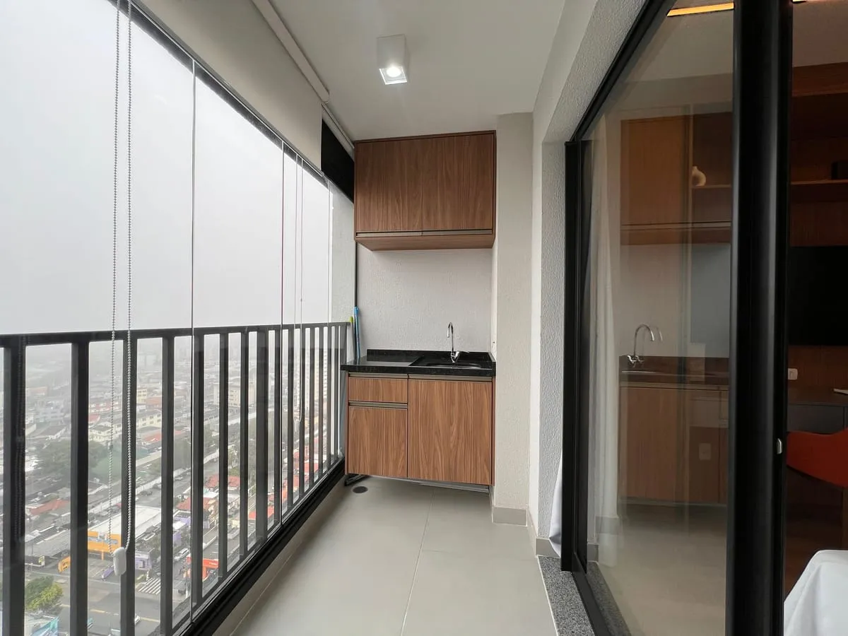 Imagem Apartamento com 1 Quarto para alugar, 23m² - Santo Amaro